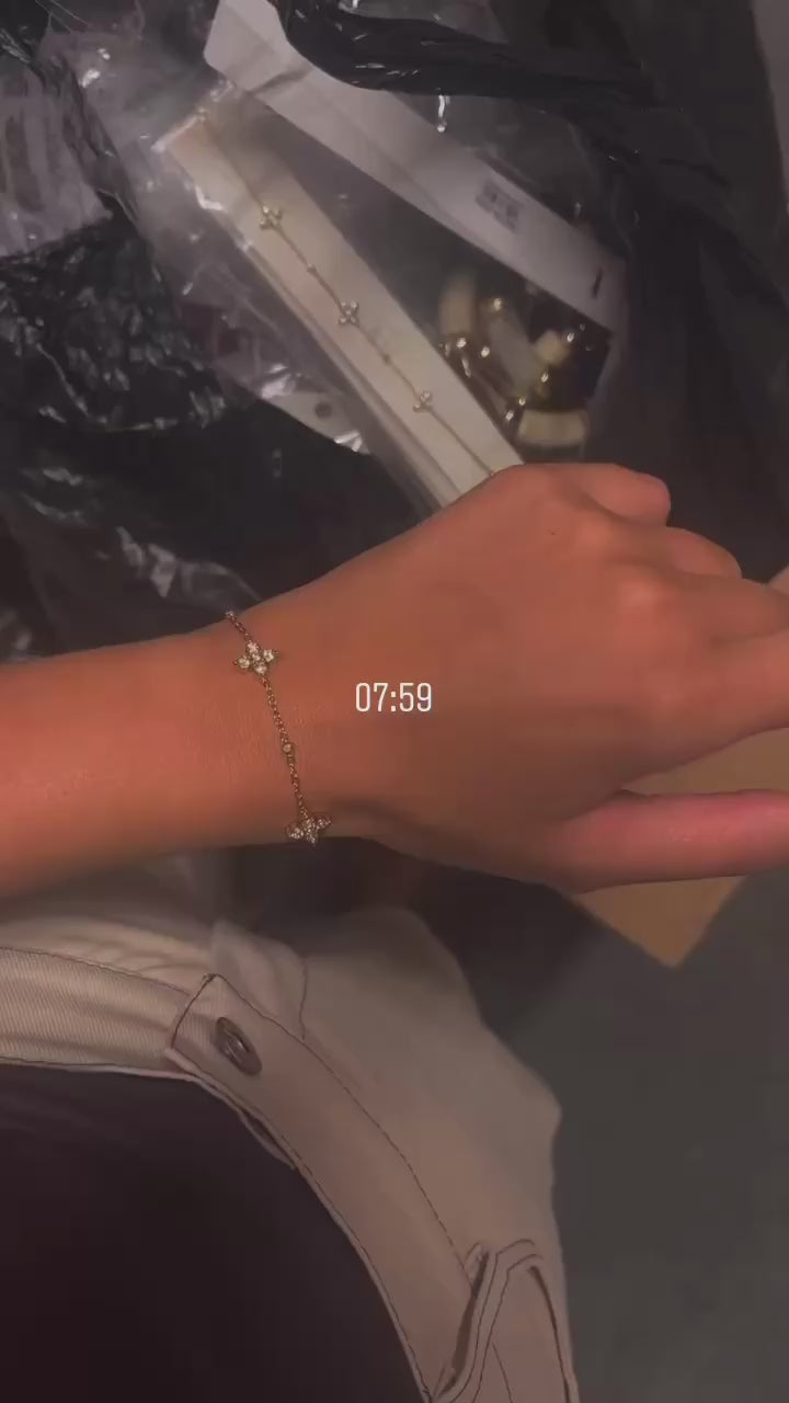 Bracelet Étoiles - Doré